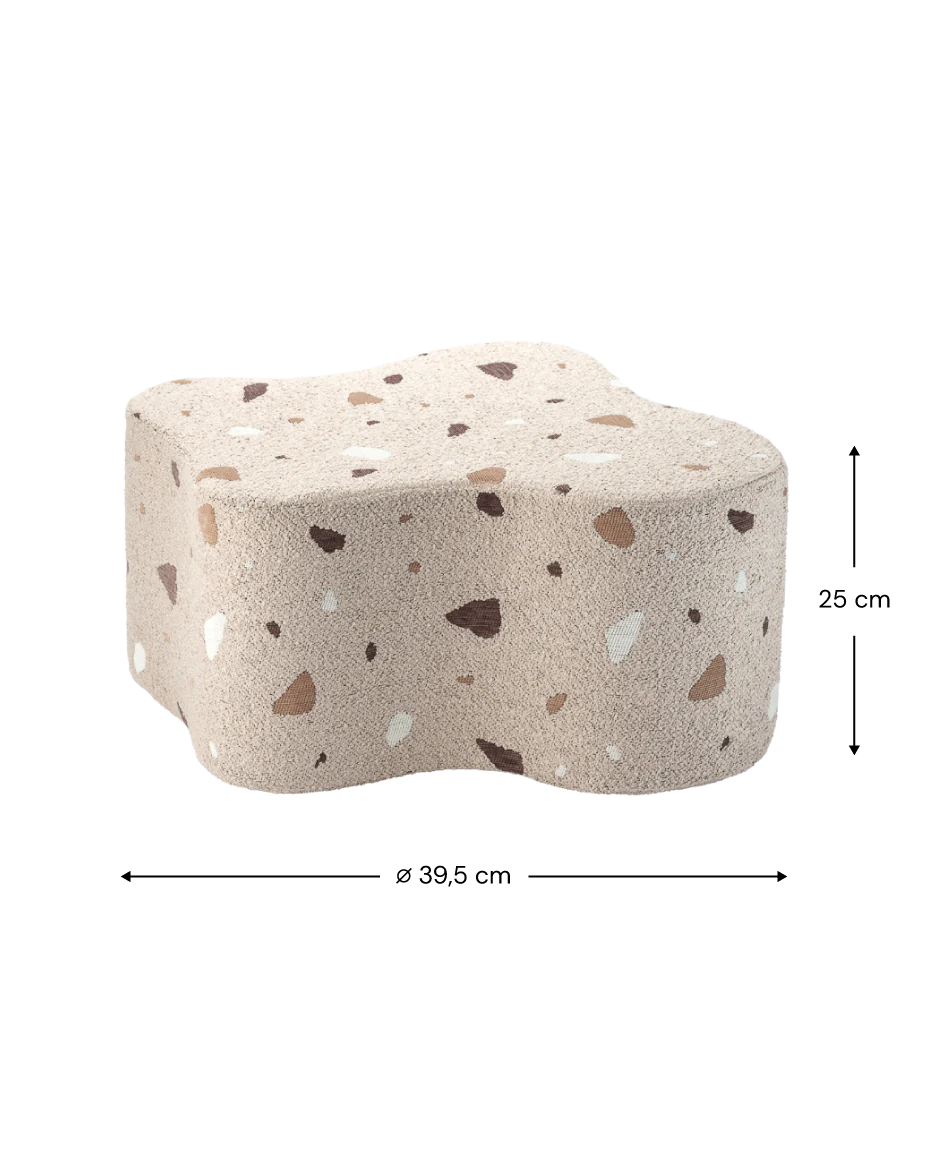 Wigiwama, Pouffe Cloud Terrazzo (3 colors)