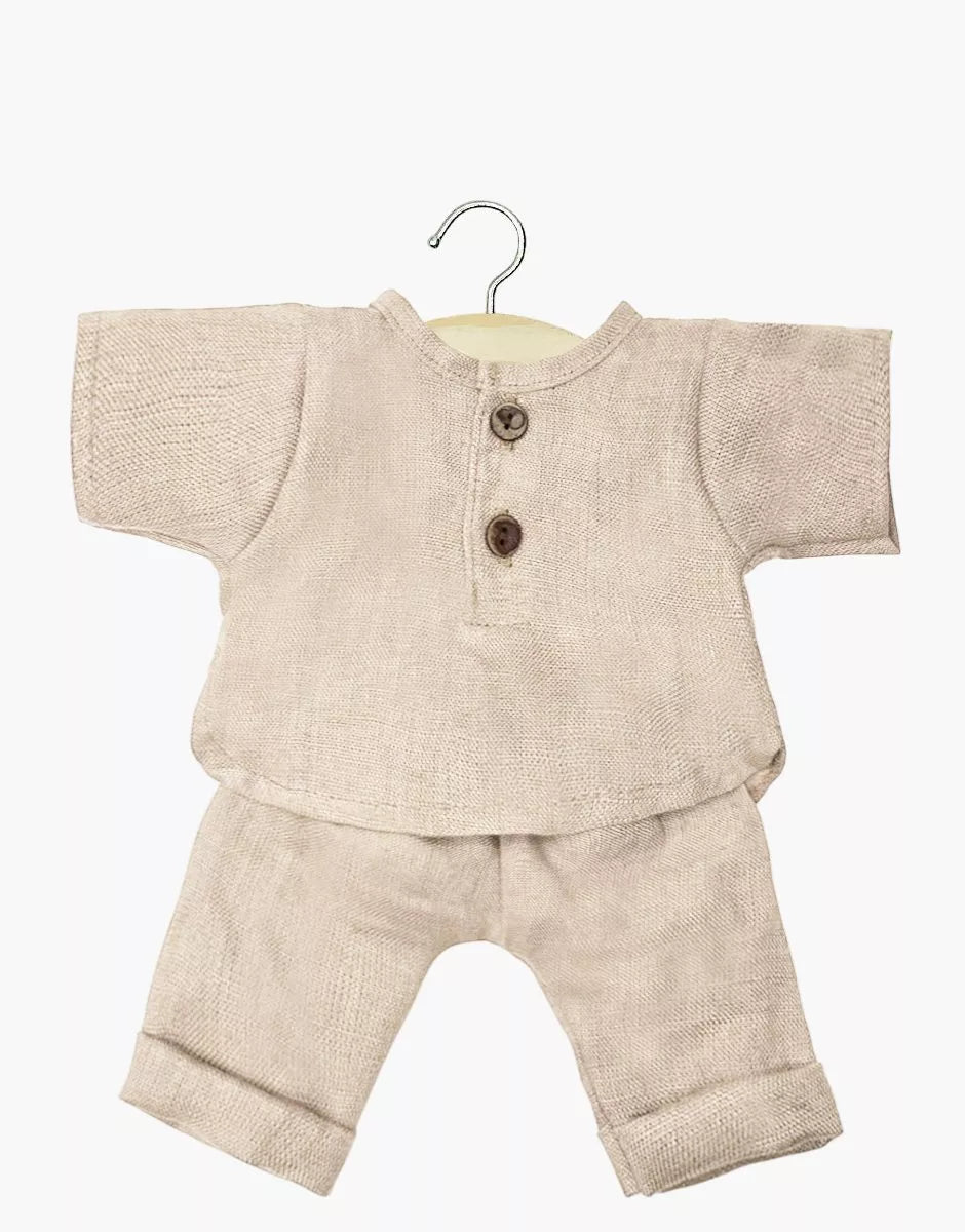 Minikane, Pants and Shirt, Nude