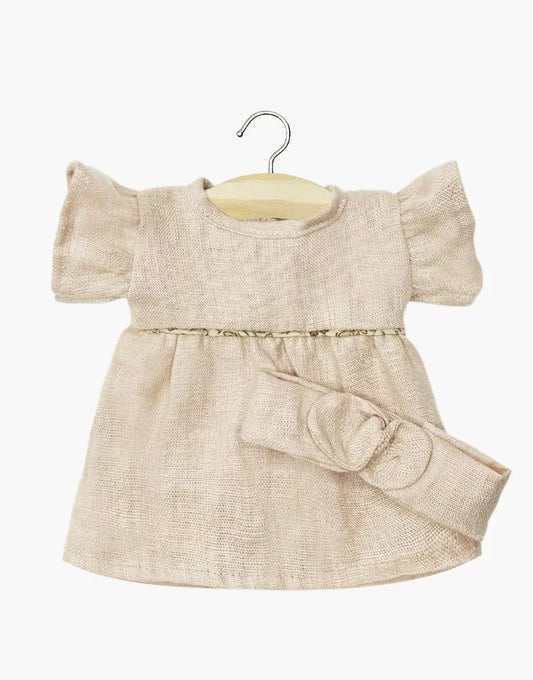 Minikane, Doll Dress and Headband, Nude