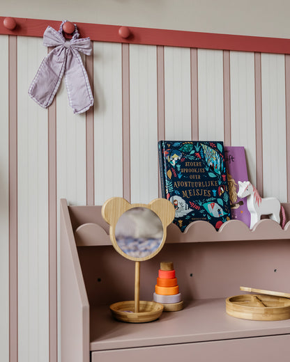 Book Nook, Montessori Pöytä ja Tuolit, Vintage Rose