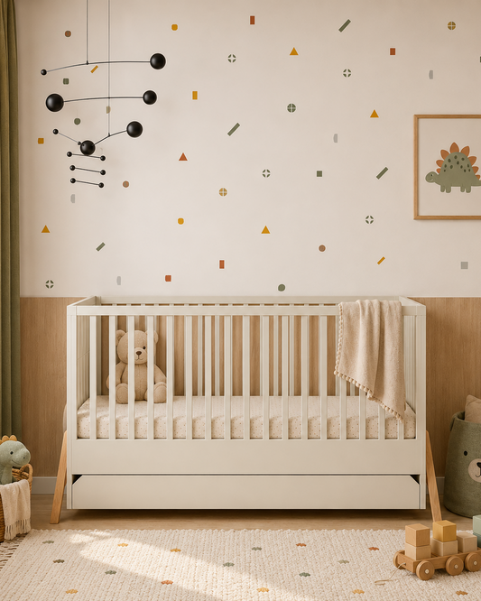 Bellamy, Lotta, Cot 2 IN 1, 70x140 cm, Latte