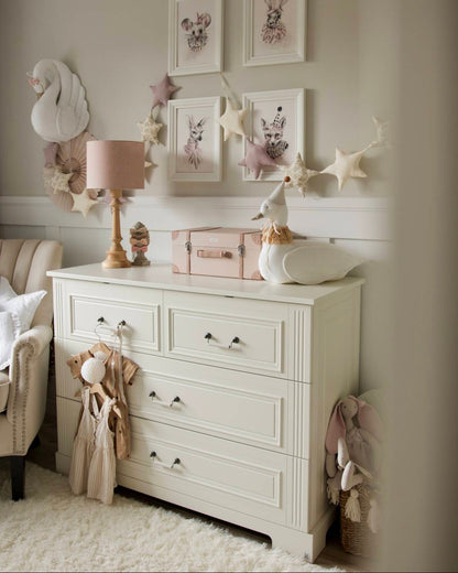 Bellamy, Ines, Lipasto 4-laatikkoa, White