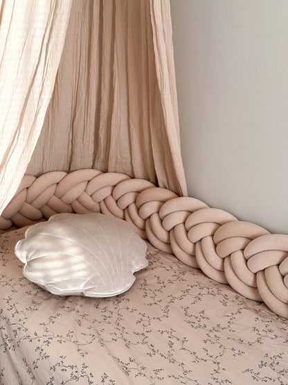 Edge padding Dual Letti, Velvet Beige