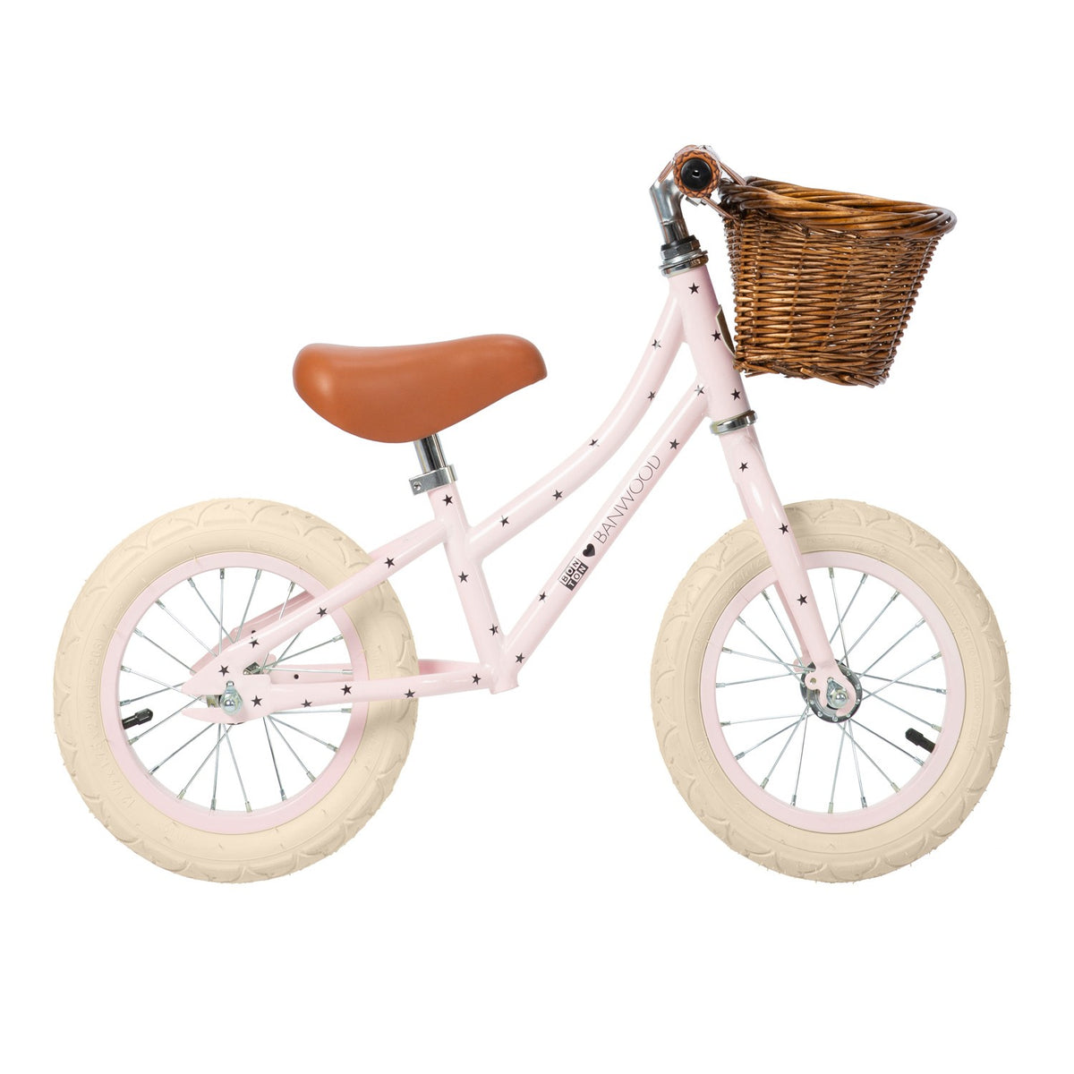 BANWOOD, Kickcykel för barn, olika färger