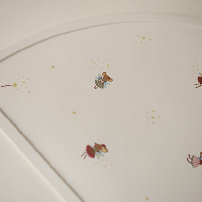 Mushie, Silicone Placemat, Fairy Mice