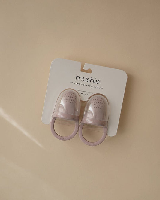 Mushie, Tasting Napp, Soft Lilac
