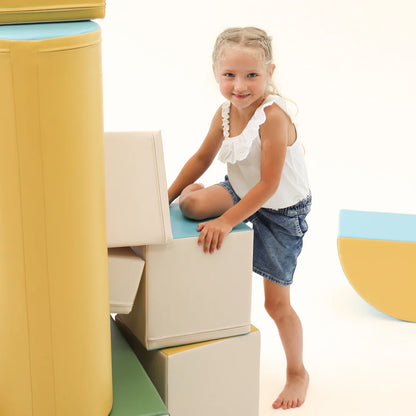 Igloo, Play module, Fortress, Pastel turquoise