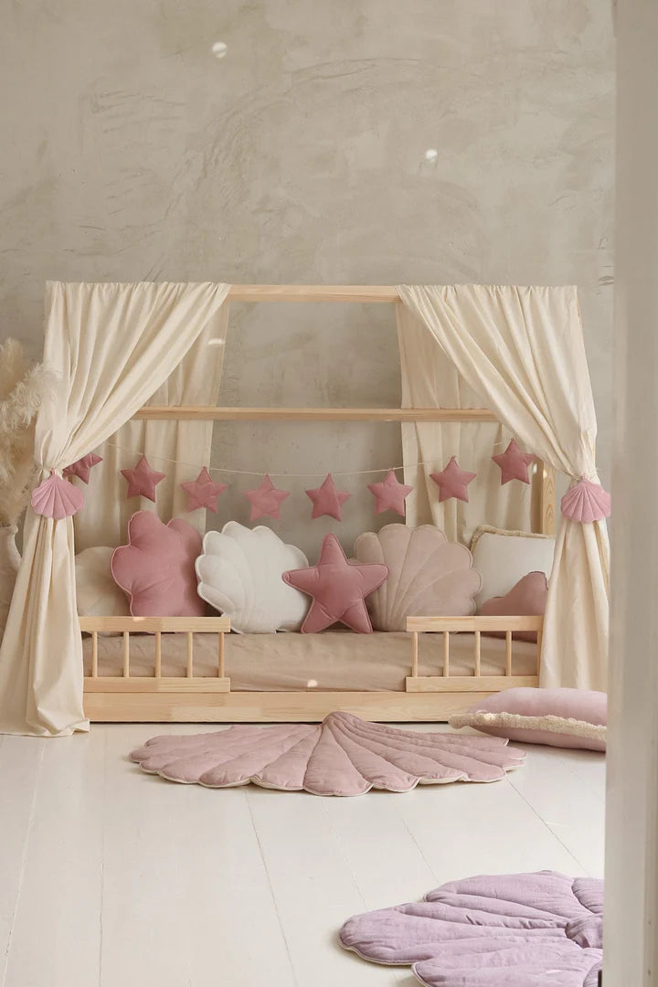 Moi Mili, Talosängy Bed Canopy, Raw Cotton