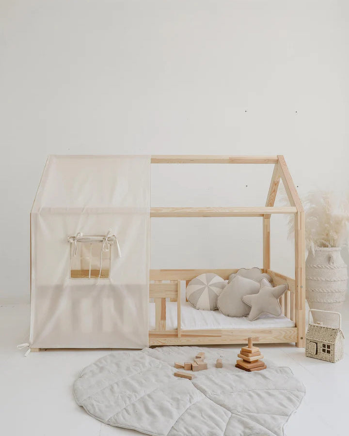 Moi Mili, Talosängy Bed Canopy, Raw Cotton