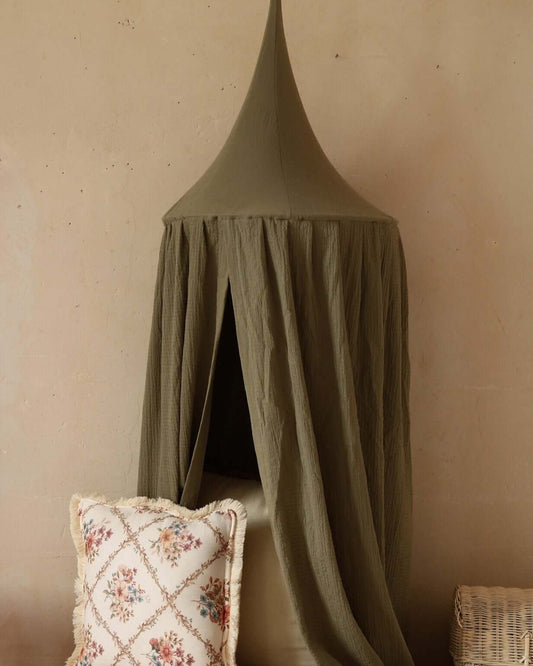 Matuu Bedspread, Green Muslin