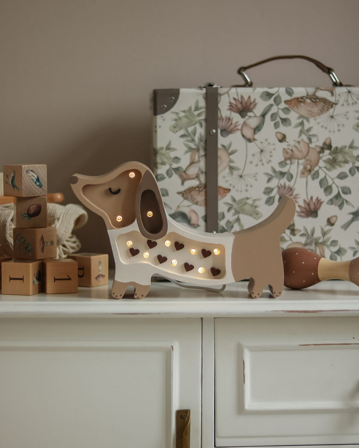 Little Lights, Night Light MINI, Chocolate Heart