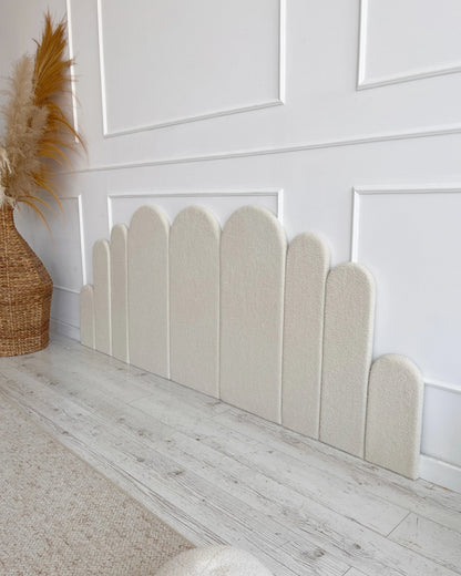 Monio, Seinäpaneeli 80X18cm, Boucle Cream