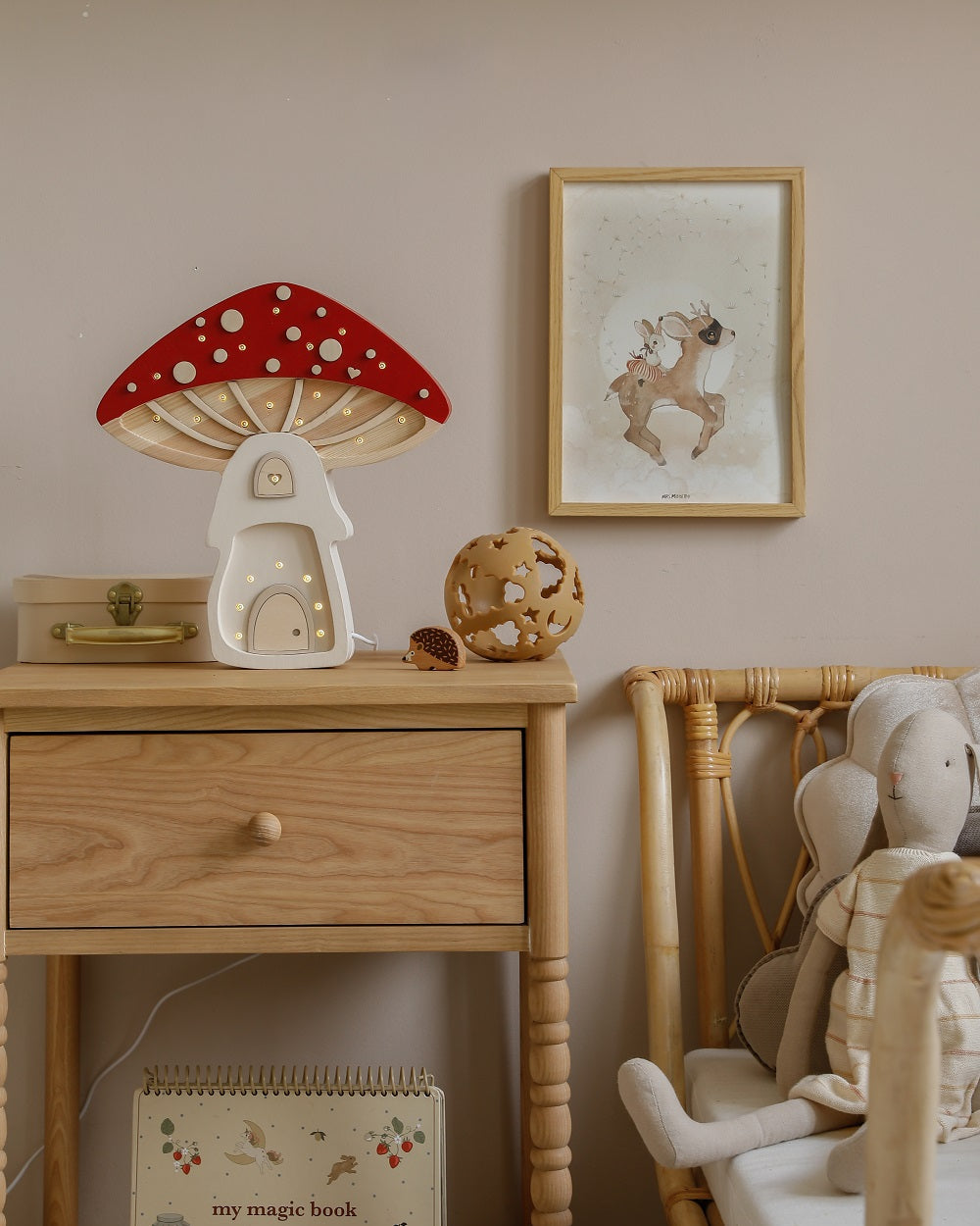 Little Lights Night Light Svamphus, Fairies Paddall