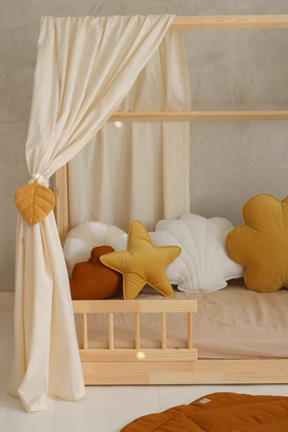 Moi Mili, Talosängy Bed Canopy, Raw Cotton