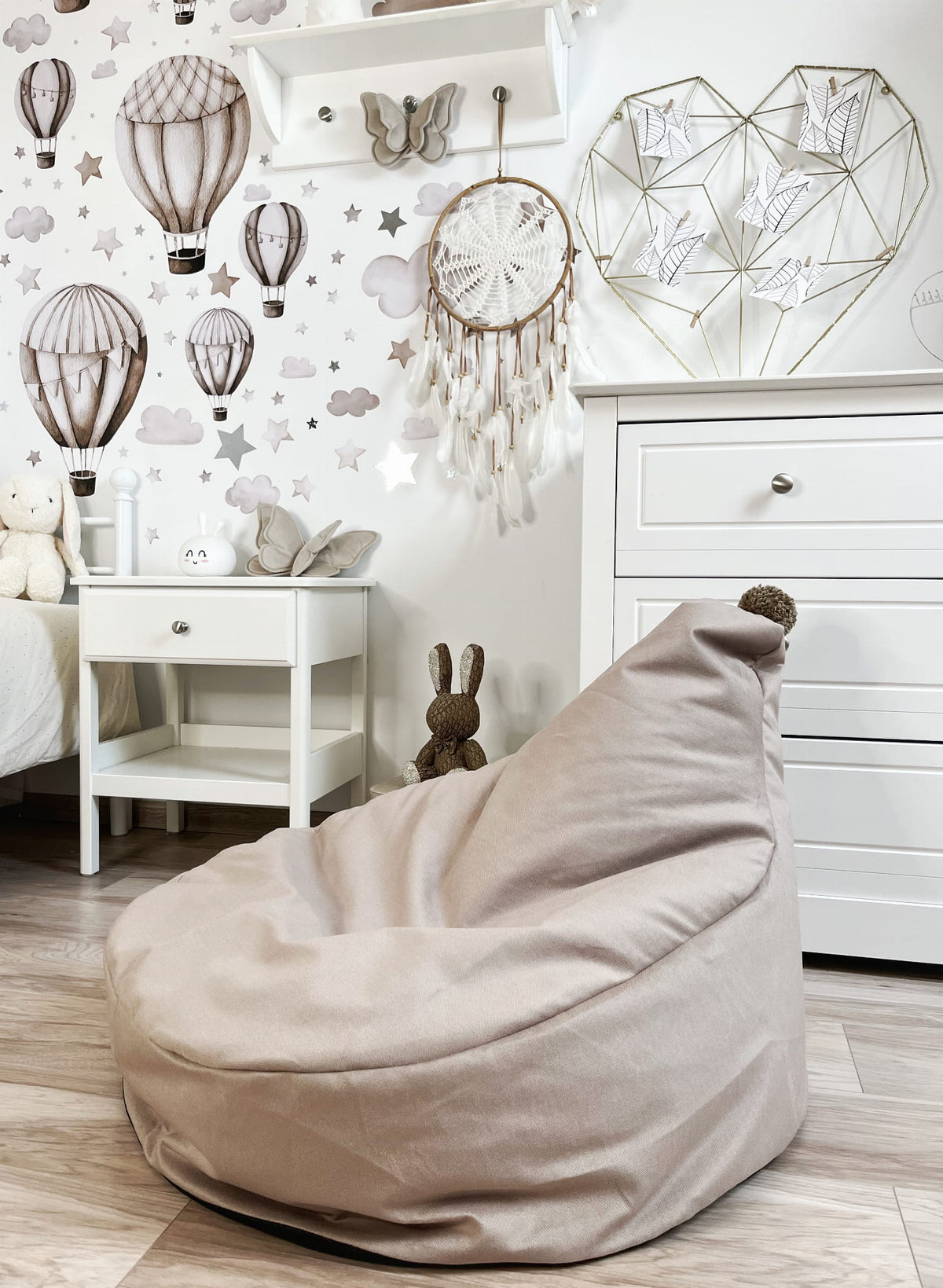 Säkkituoli, Beige