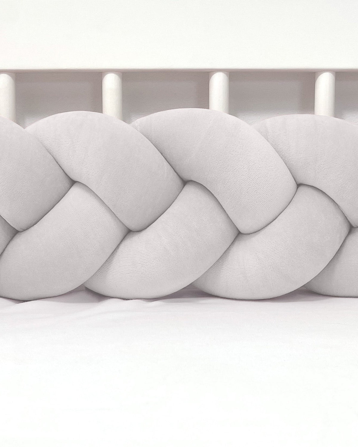 Edge padding Letti, Velvet Light Grey