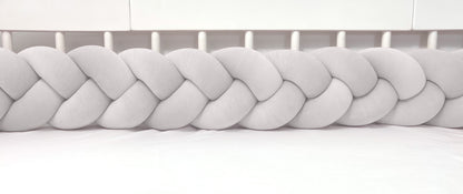 Edge padding Letti, Velvet Light Grey