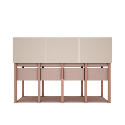 Wood Luck Design, Lipasto, Tweens Pink