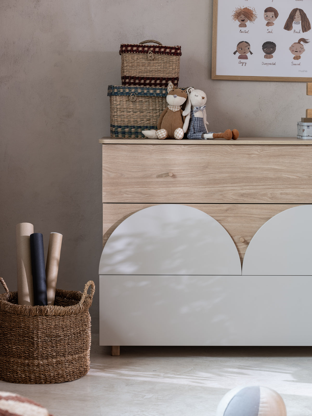 Wood Luck Design, Dresser, Bloom