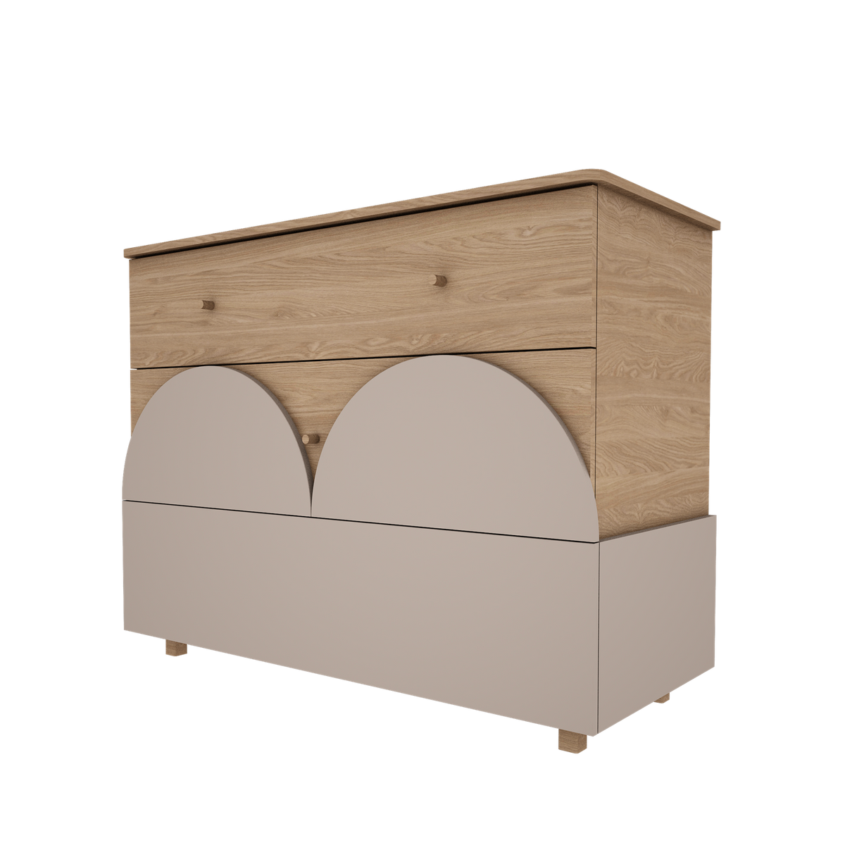Wood Luck Design, Dresser, Bloom
