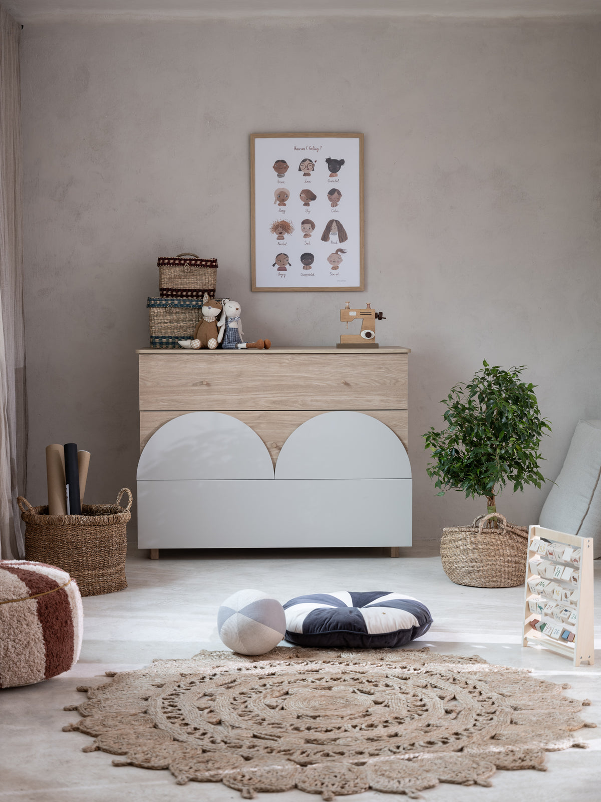 Wood Luck Design, Dresser, Bloom