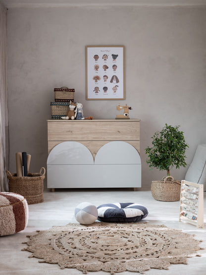Wood Luck Design, Dresser, Bloom