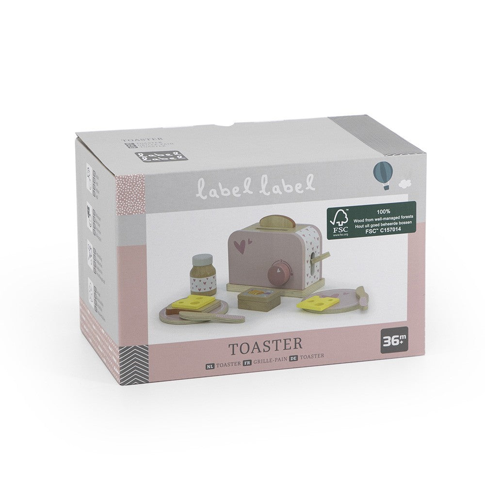 Label Label, Toaster Set, Pink