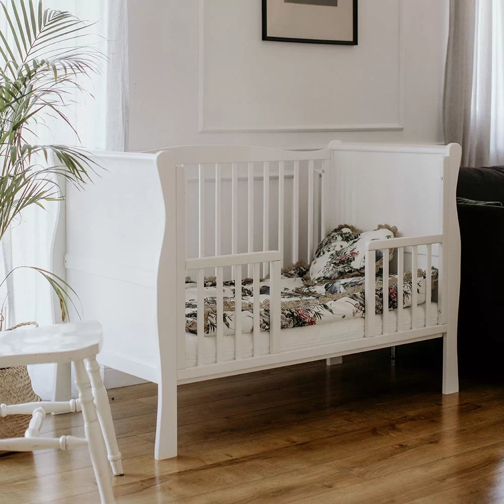 Woodies, Säkerhetsstång DayBed Noble 60x120 cm, Vit