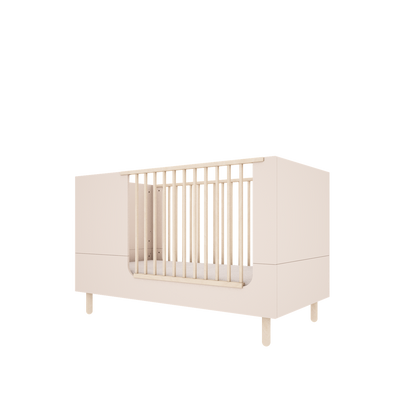 Wood Luck Design, Pinnasänky & Juniorisänky 2 IN 1, 70x140 cm, River Sand Beige