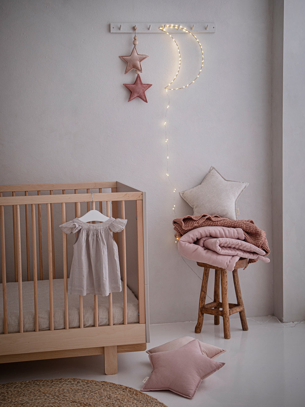 Wood Luck Design, Pinnasänky & Juniorisänky 2 IN 1, 70x140 cm, Basic Cashmere