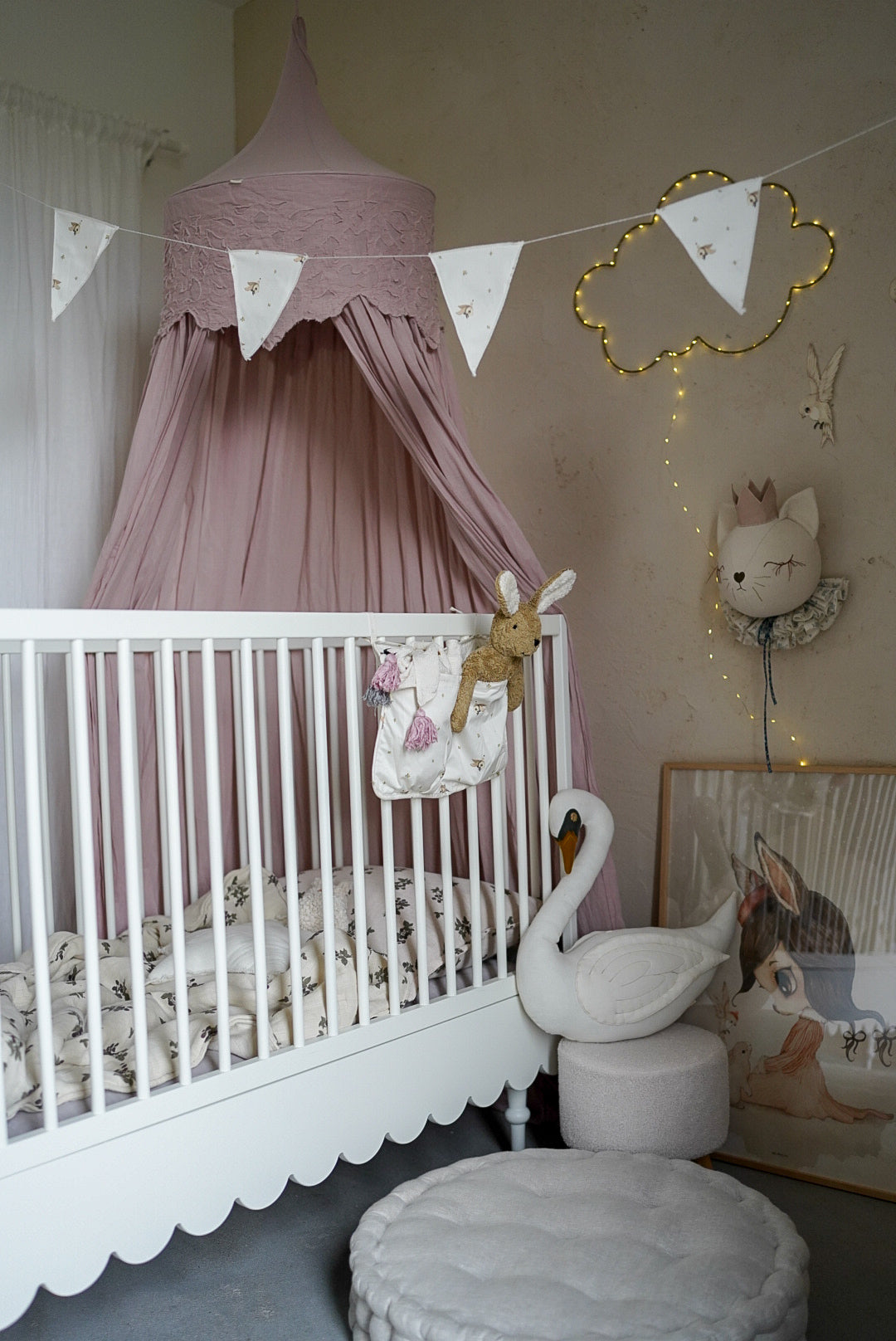Wood Luck Design, Cot &amp; Junior bed 2 IN 1, 70x140 cm, Babushka White