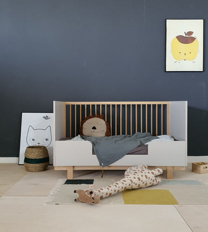 Wood Luck Design, Pinnasänky & Juniorisänky 2 IN 1, 70x140 cm, Basic Cashmere