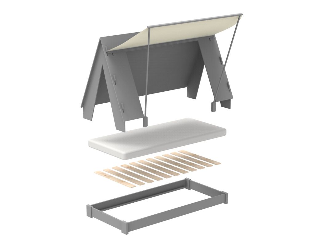 Mathy By Bols, Bed 90x200, Montessori Tent