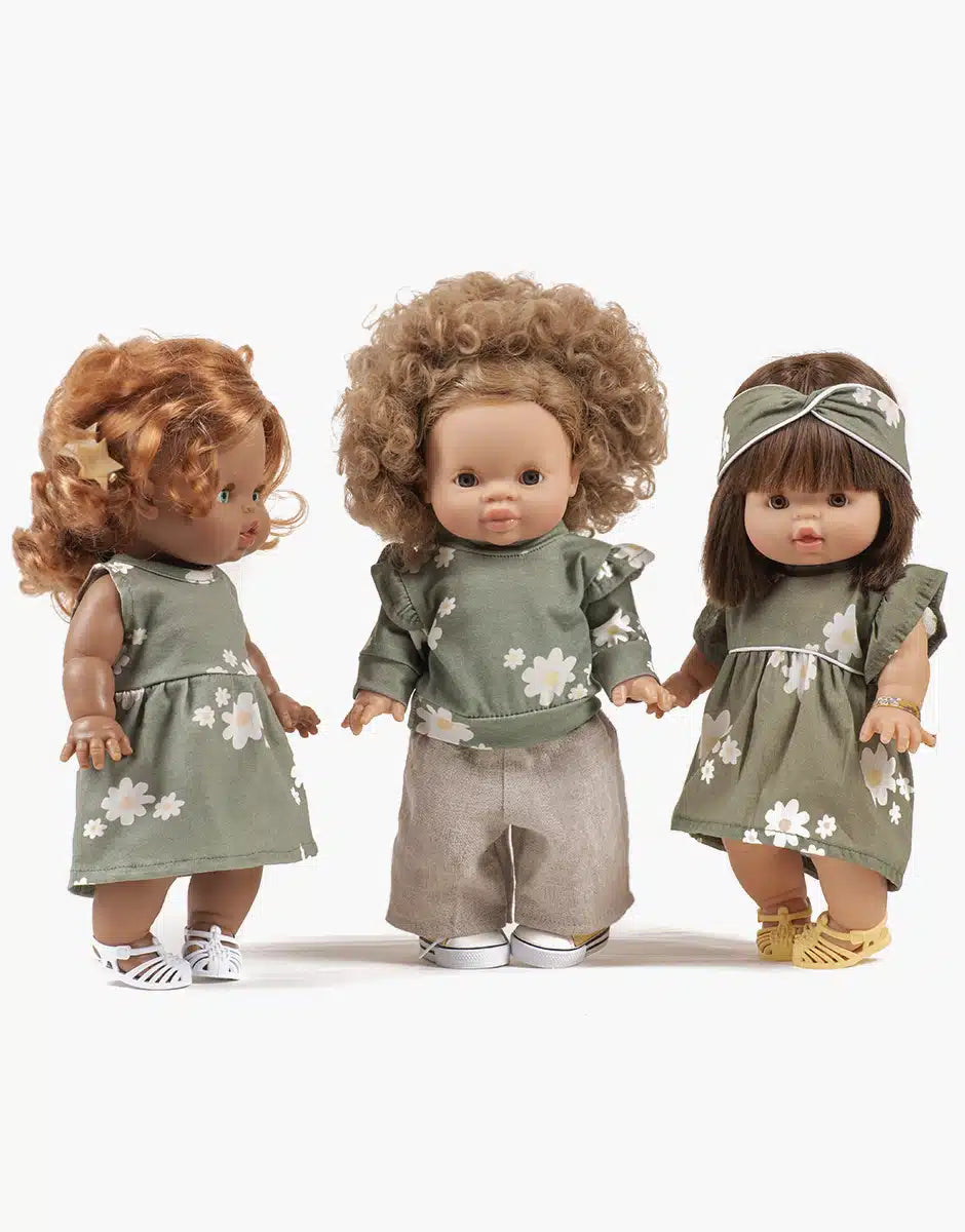 Minikane, Doll Dress and Headband, Marguerites