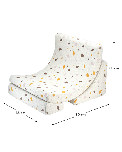 Wigiwama, Moon Chair Terrazzo, 3 väriä