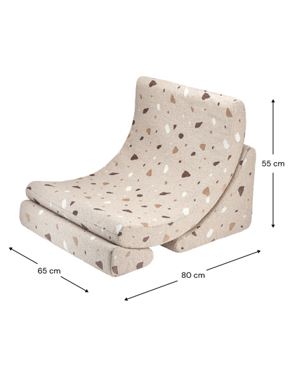 Wigiwama, Moon Chair Terrazzo, 3 väriä