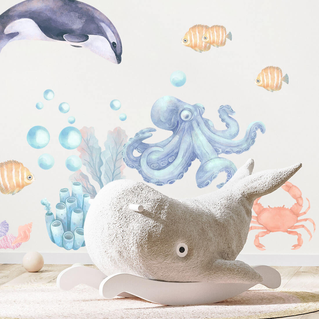 Pastelowe Love, Seinätarra Setti, Ocean Animals 2