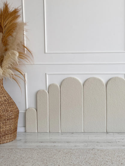 Monio, Seinäpaneeli 80X18cm, Boucle Cream