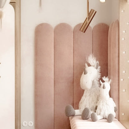 Magic Velvet, Väggpanel 60X20cm, Powder Rose