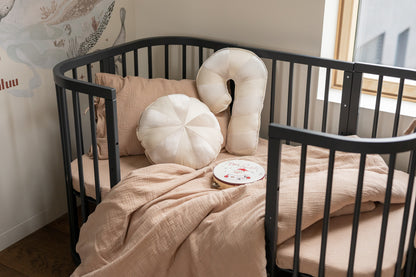 Moi Mili Decorative Pillow, "White Lollipop"