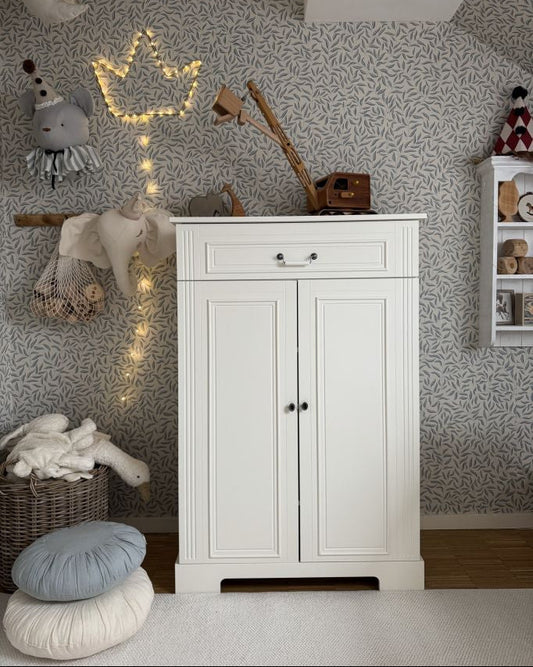 Bellamy, Ines, High Chest of Drawers, White