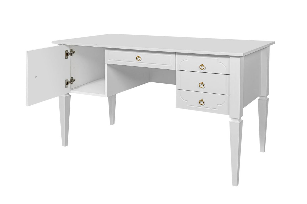 Bellamy, Royal, Desk, White