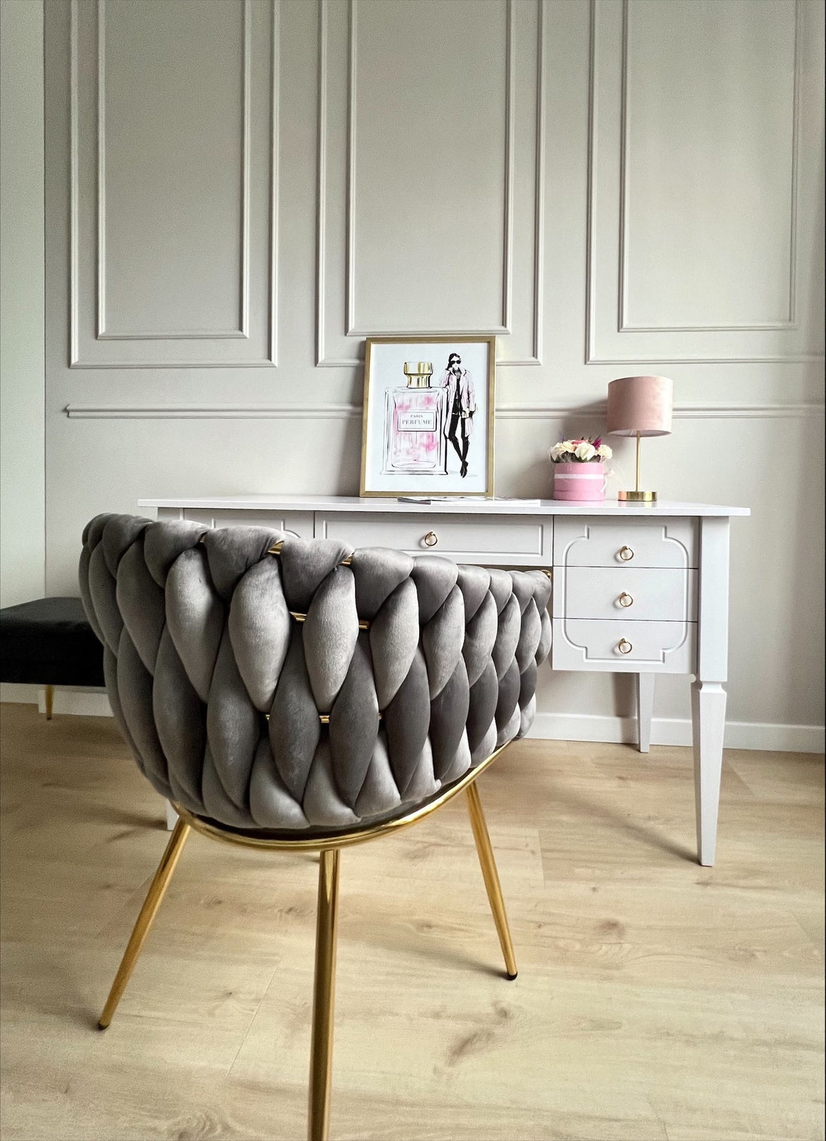 Bellamy, Royal, Desk, White