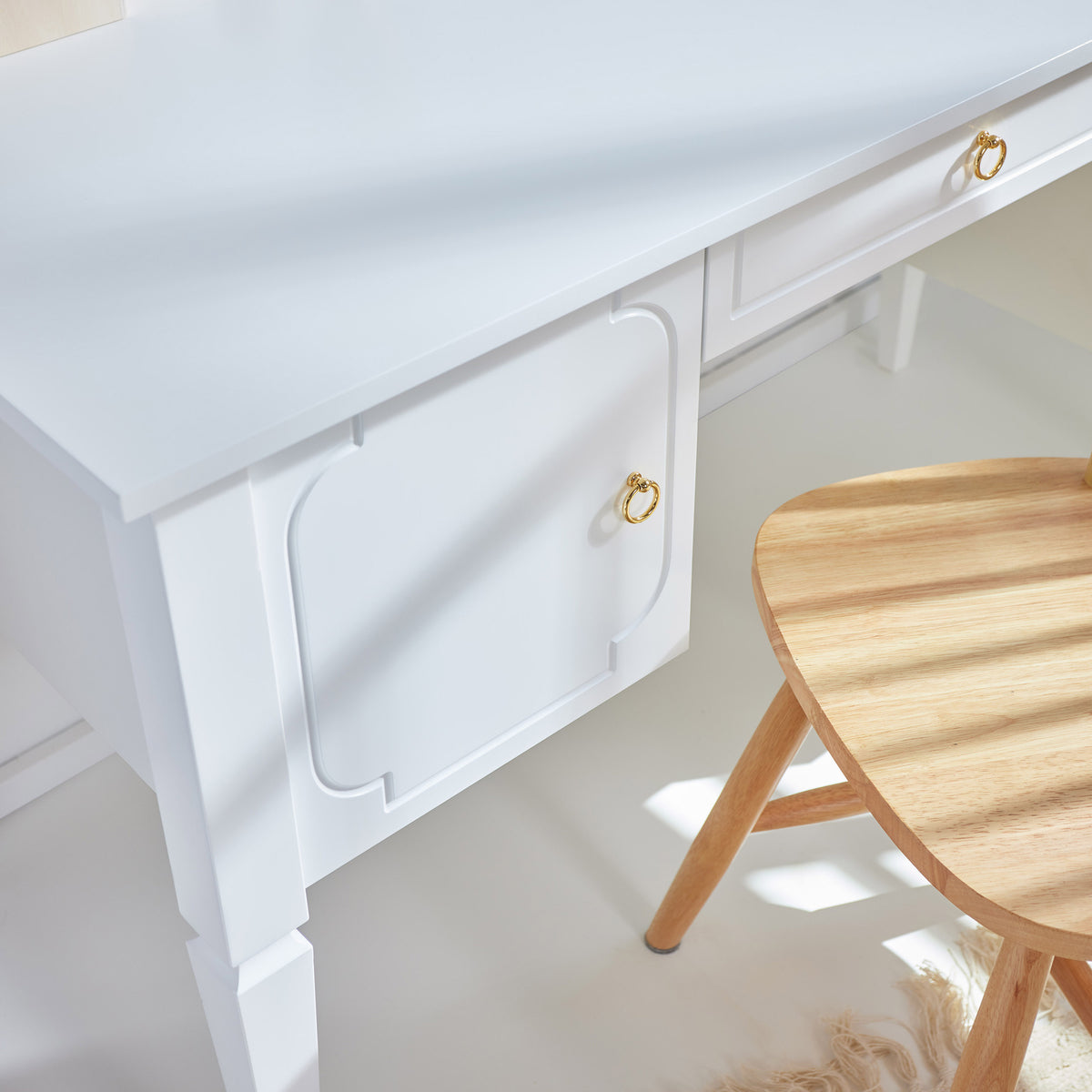 Bellamy, Royal, Desk, White