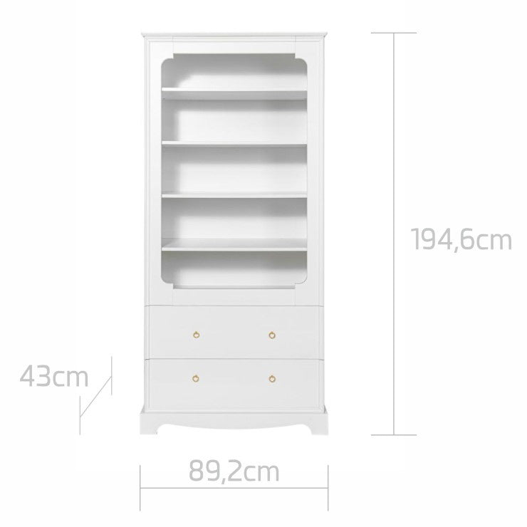 Bellamy, Royal, Bookcase, White