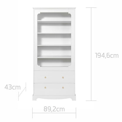 Bellamy, Royal, Bookcase, White
