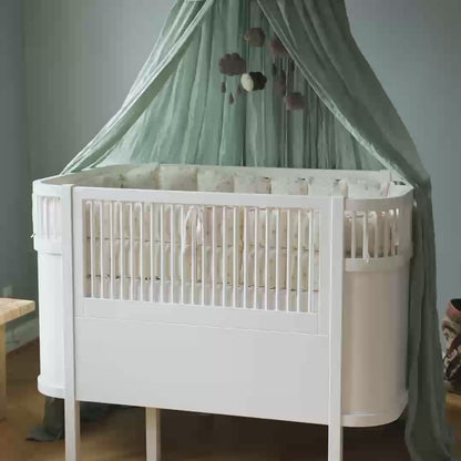 Zebra, Bed Canopy, Dusty Green