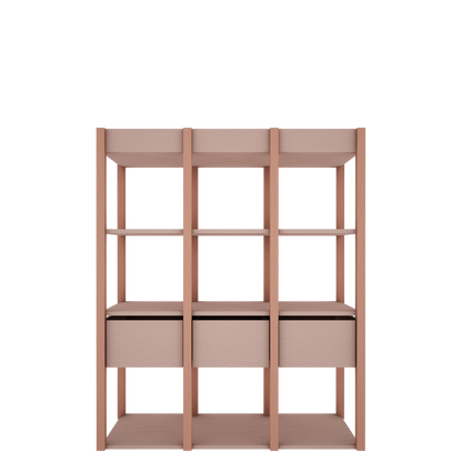 Wood Luck Design, Kirjahylly, Tweens Pink