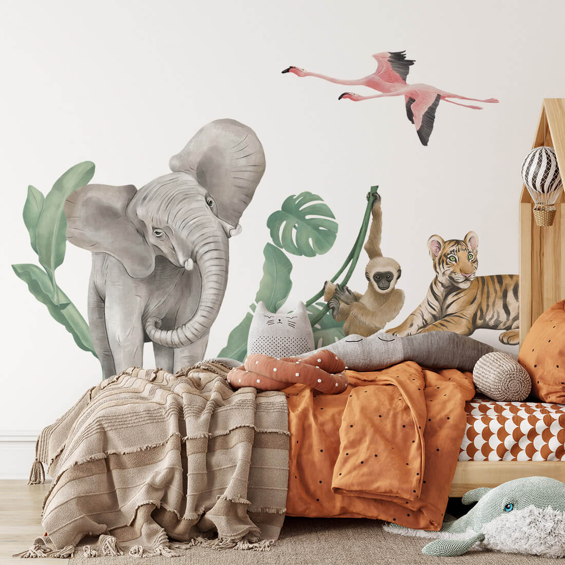 Pastelowe Love, Seinätarra Setti, Safari Animals 1