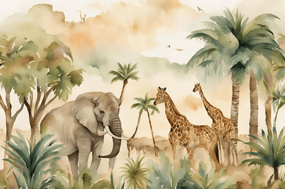 Fototapeter, Safari